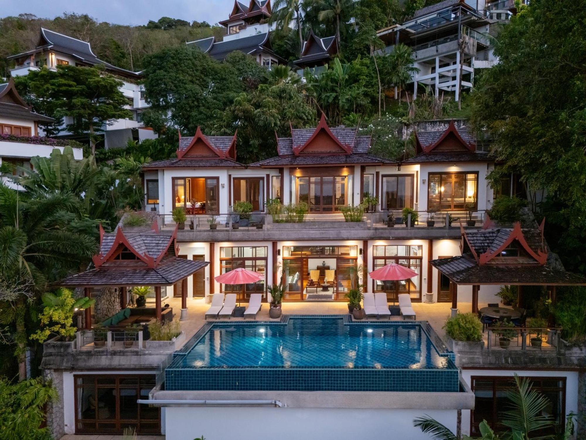 Willa Surin Luxurious 6Br Private Swimming Pool Stunning Sunset Phuket Zewnętrze zdjęcie