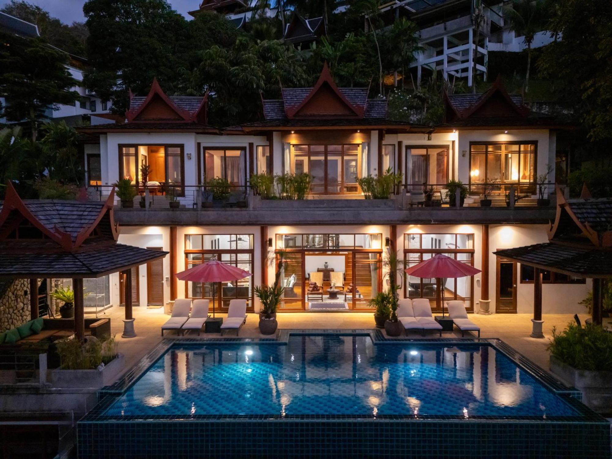 Willa Surin Luxurious 6Br Private Swimming Pool Stunning Sunset Phuket Zewnętrze zdjęcie