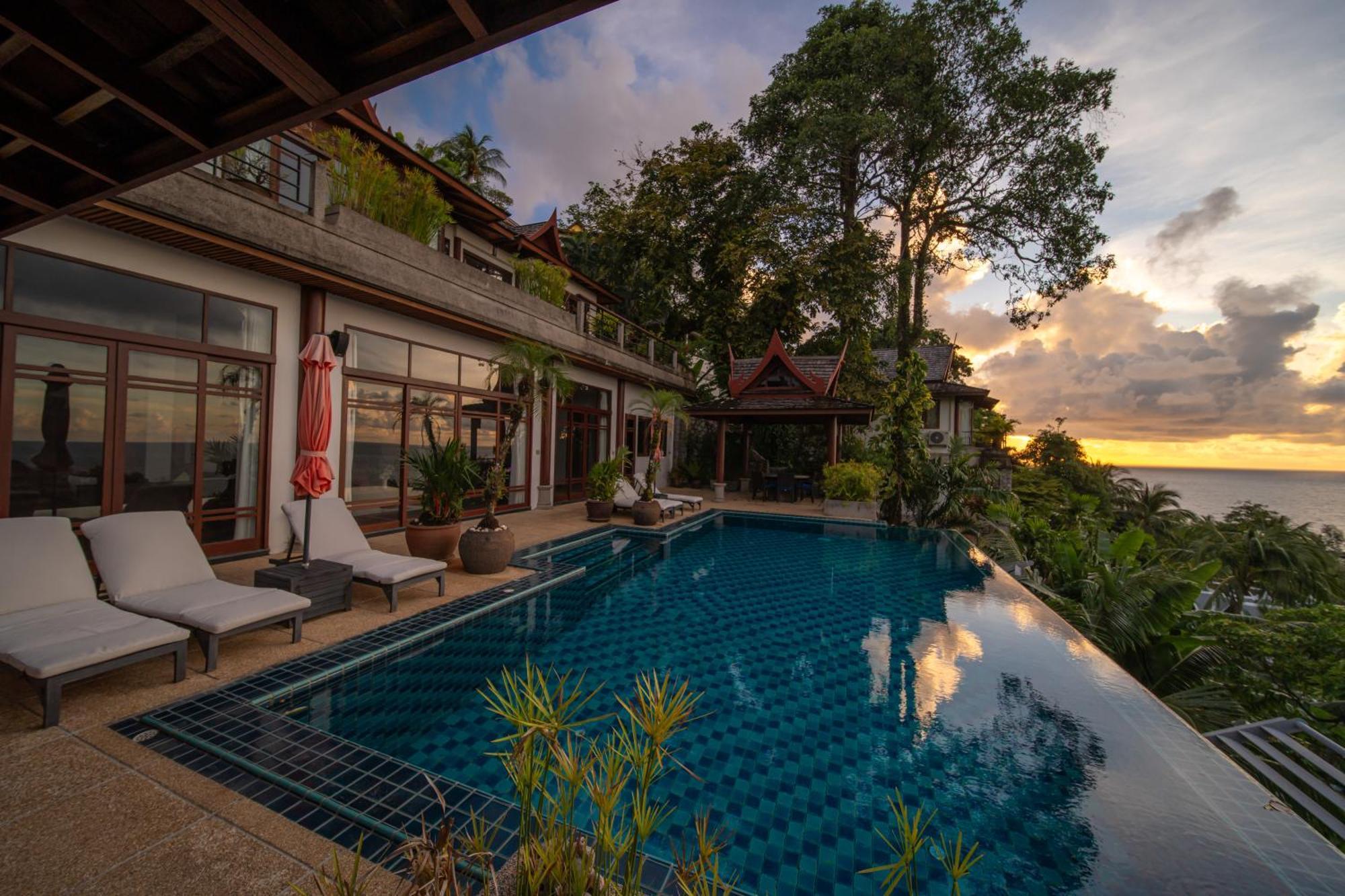 Willa Surin Luxurious 6Br Private Swimming Pool Stunning Sunset Phuket Zewnętrze zdjęcie