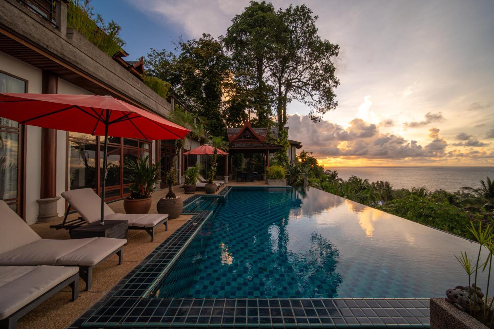 Willa Surin Luxurious 6Br Private Swimming Pool Stunning Sunset Phuket Zewnętrze zdjęcie