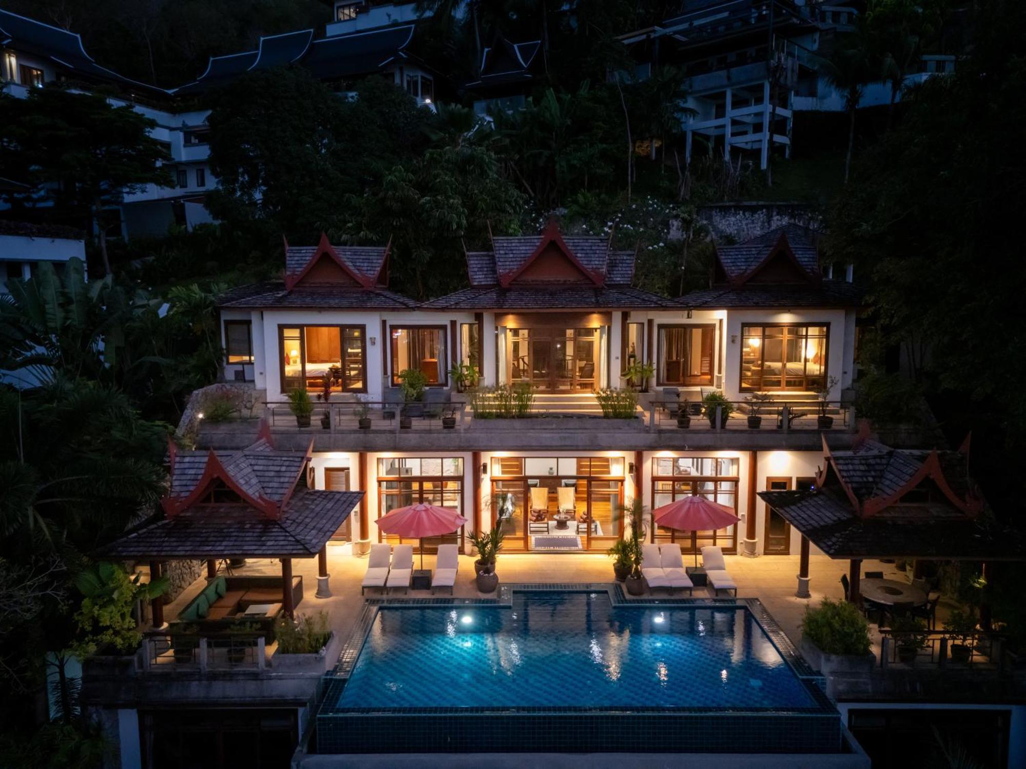 Willa Surin Luxurious 6Br Private Swimming Pool Stunning Sunset Phuket Zewnętrze zdjęcie