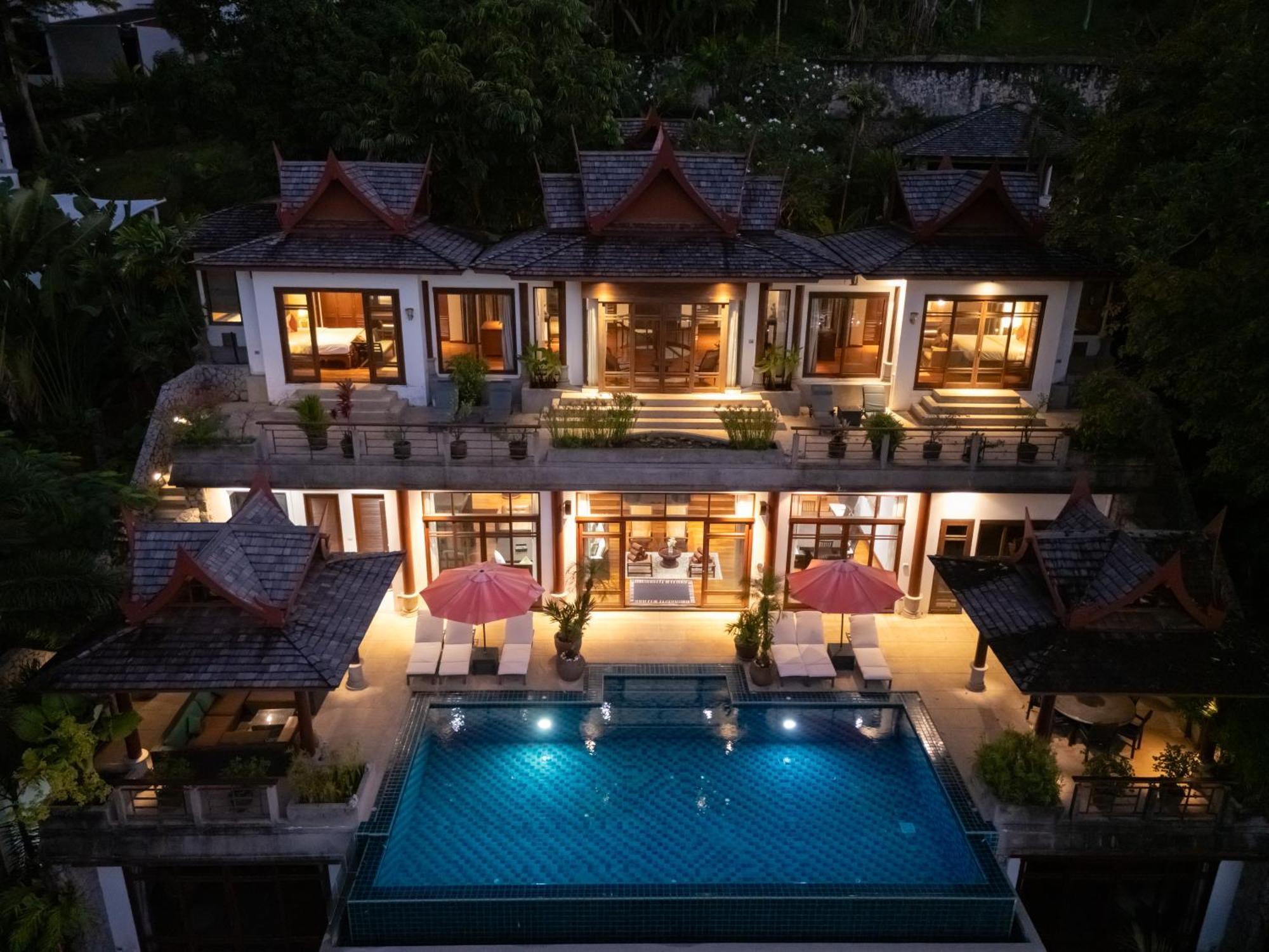 Willa Surin Luxurious 6Br Private Swimming Pool Stunning Sunset Phuket Zewnętrze zdjęcie